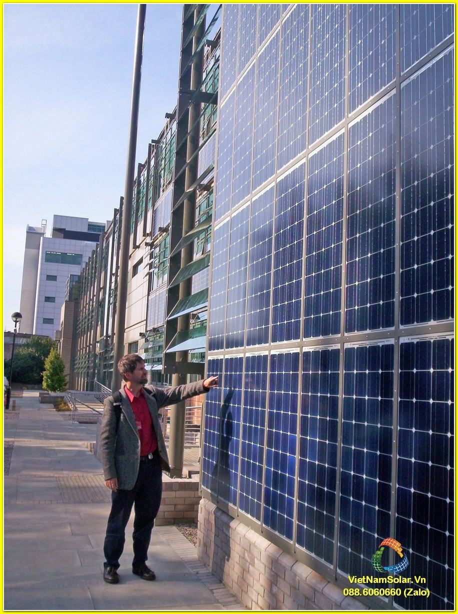 Điện năng lượng mặt trời ứng dụng trong xây dựng