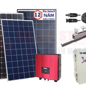 gói lắp đặt điện mặt trời công suất 2.22kWp