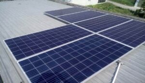 lắp đặt điện mặt trời 6 tấm