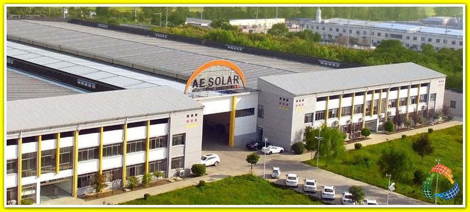 nhà máy pin mặt trời AE Solar