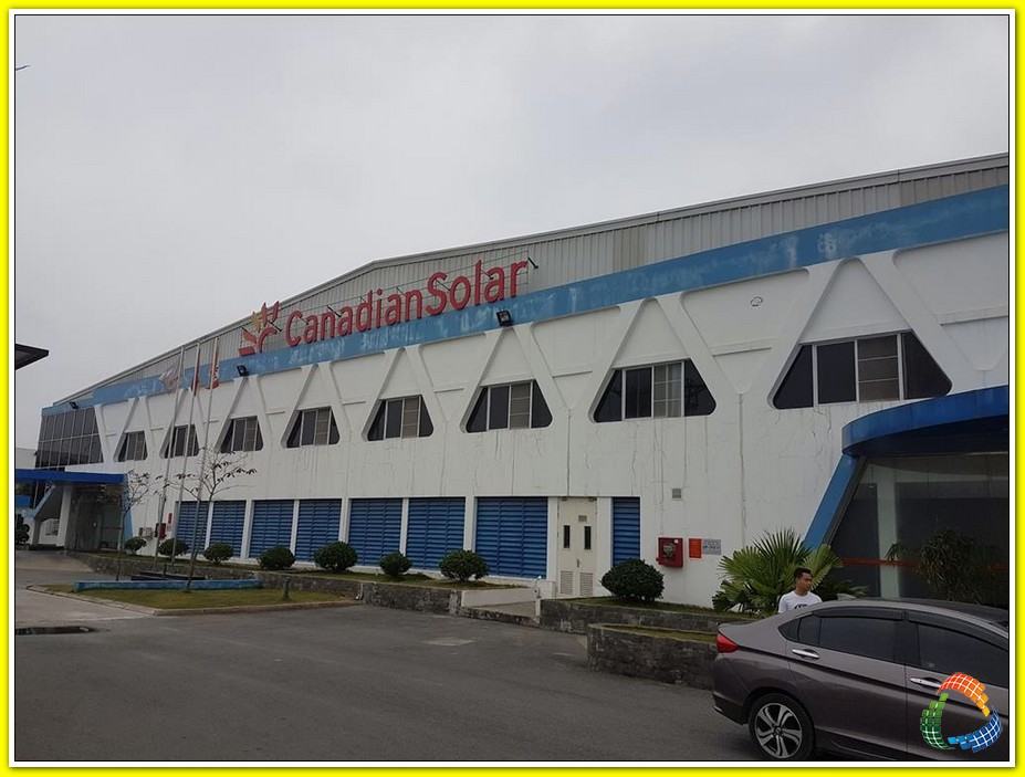 Nhà máy pin mặt trời Canadian Solar