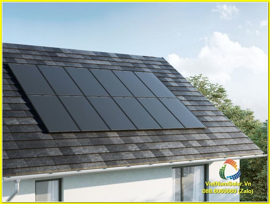 Hệ thống điện mặt trời trên mái nhà