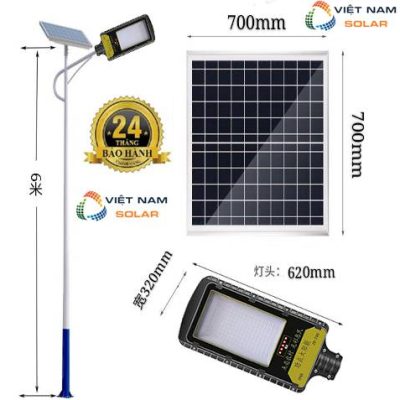 Đèn Đường Năng Lượng Mặt Trời 200W