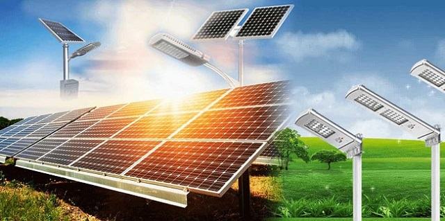 Đèn năng lượng mặt trời được sử dụng ngày càng phổ biến