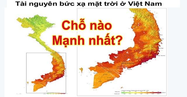 Lâm Đồng nằm trong vùng có bức xạ nhiệt cao tại Việt Nam