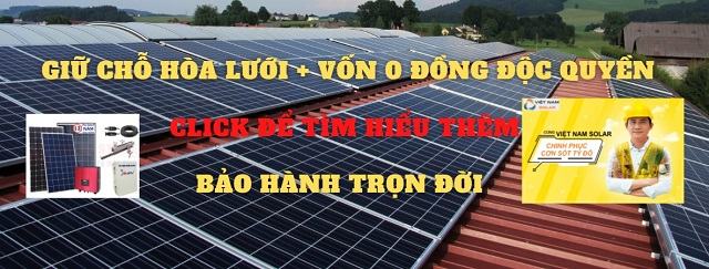 Ưu thế lớn của Việt Nam Solar đối với các đơn vị khác