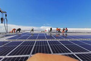 Hình ảnh lắp điện năng lượng mặt trời tại Ninh Bình