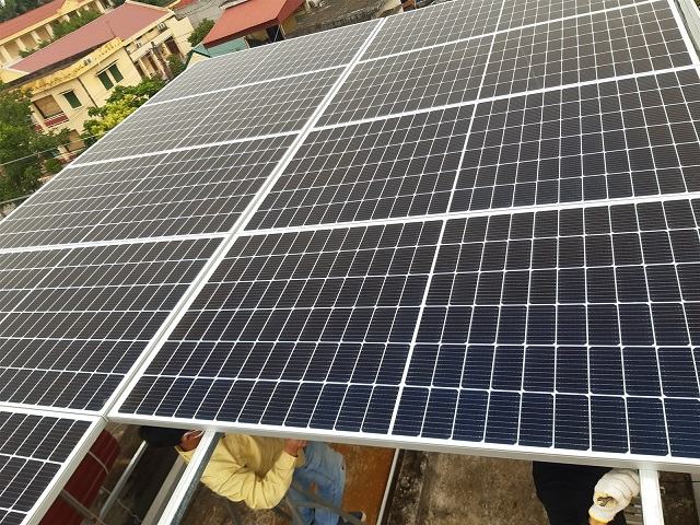 Thi công lắp điện năng lượng mặt trời tại Vĩnh Phúc