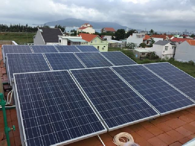 Hệ thống điện năng lượng mặt trời 3kw gia đình