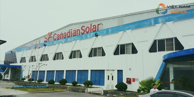 Tấm pin Canadian Solar sản xuất ở đâu