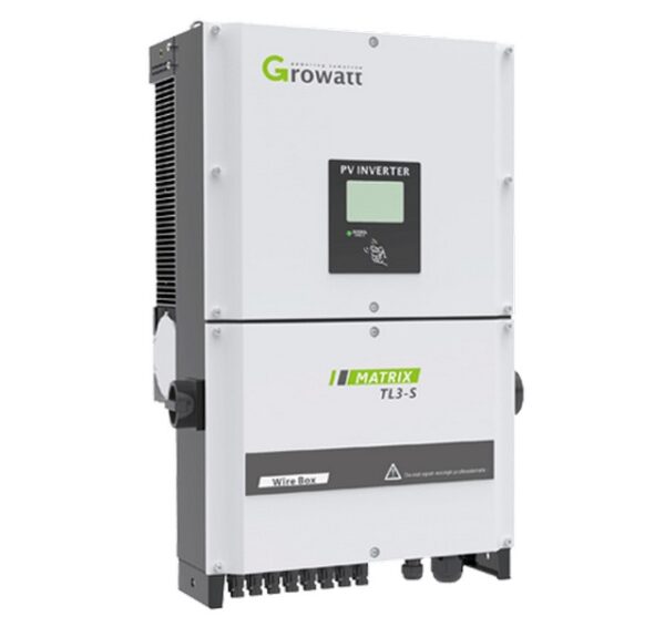 Inverter hoà lưới Growatt 15000-22000 TL3-SL công suất 15-22kW 3 Pha