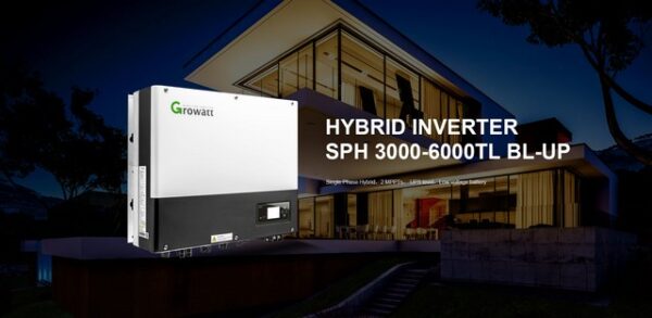 Inverter hoà lưới Growatt Hybrid inverter SPH 3000-6000TL BL-UP 1 Pha
