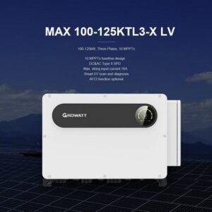 Inverter hoà lưới Growatt Max 100-125KTL3-X LV công suất 100-125kW 3 Pha