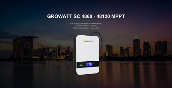 Inverter hoà lưới Growatt SC 4860-48120 MPPT