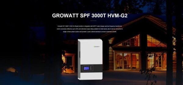 Inverter hoà lưới Growatt SPF 3000T HVM-G2