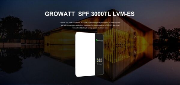 Inverter hoà lưới Growatt SPF 3000TL LVM-ES