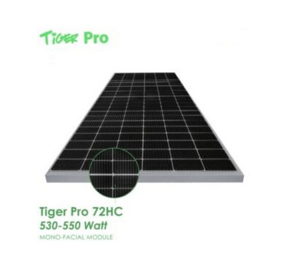 Tấm pin năng lượng mặt trời Jinko Solar Tiger Pro 72HC 530-550W