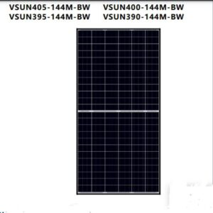 tấm pin năng lượng mặt trời Vsun405-144M-BW công suất 405W