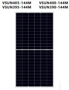 Tấm pin năng lượng mặt trời Vsun405-144M công suất 405W