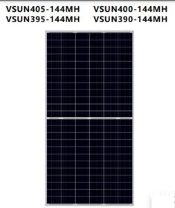 Tấm pin năng lượng mặt trời Vsun405-144MH công suất 405W