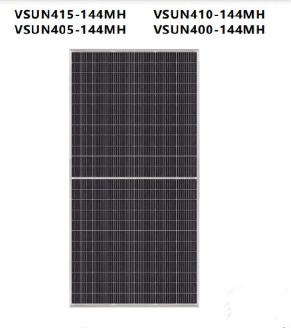 Tấm pin năng lượng mặt trời Vsun415-144MH công suất 415W