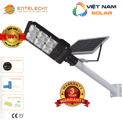 Đèn Đường Năng Lượng Mặt Trời ENTELECHY 100W