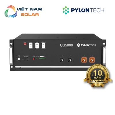 Pin Lưu Trữ Điện Lithium Pylontech 5KWH - US5000