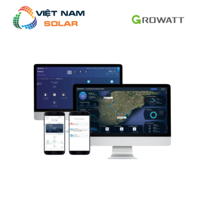 Nền tảng quản lí, giám sát hệ thống Growatt iSolarCloud