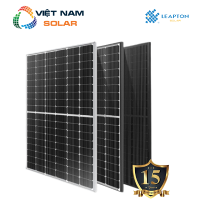 Tấm Pin Năng Lượng Mặt Trời Leapton Solar 400-415WP - LP182*182 M 54 MH