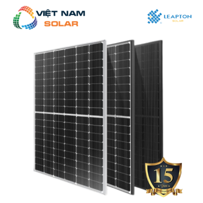 Tấm Pin Năng Lượng Mặt Trời Leapton Solar 420-440WP - LP182*182 M 54 NB