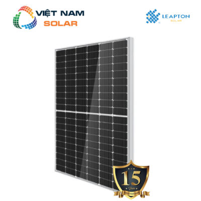 Tấm Pin Năng Lượng Mặt Trời Leapton Solar 440-455WP - LP182*182 M 60 MB
