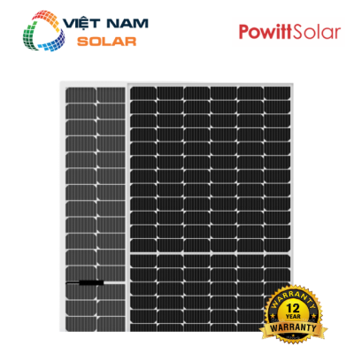 Tấm Pin Năng Lượng Mặt Trời Powitt Solar 430-450WP - PW-72M430-450HM6