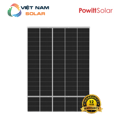 Tấm Pin Năng Lượng Mặt Trời Powitt Solar 480-500WP - PW-50M480-500HG12