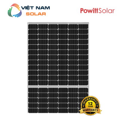 Tấm Pin Năng Lượng Mặt Trời Powitt Solar 530-550WP -PW-72M530-550HM10