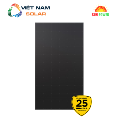 Tấm Pin Năng Lượng Mặt Trời SunPower Solar 390-400WP - SPR-A390-A400-BLK