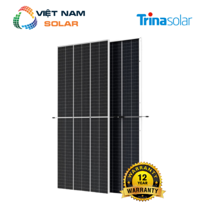 Tấm Pin Năng Lượng Mặt Trời TriNa Solar 465-485WP - Doumax Twin