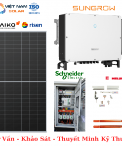 Combo Dành Cho Doanh Nghiệp Hệ 200KWP - Tiết Kiệm 75 triệu tiền điện