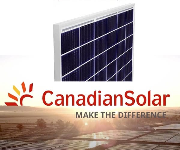 Tấm năng lượng mặt trời của Canadian