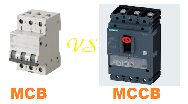 So sánh sự khác nhau giữa MCB và MCCB