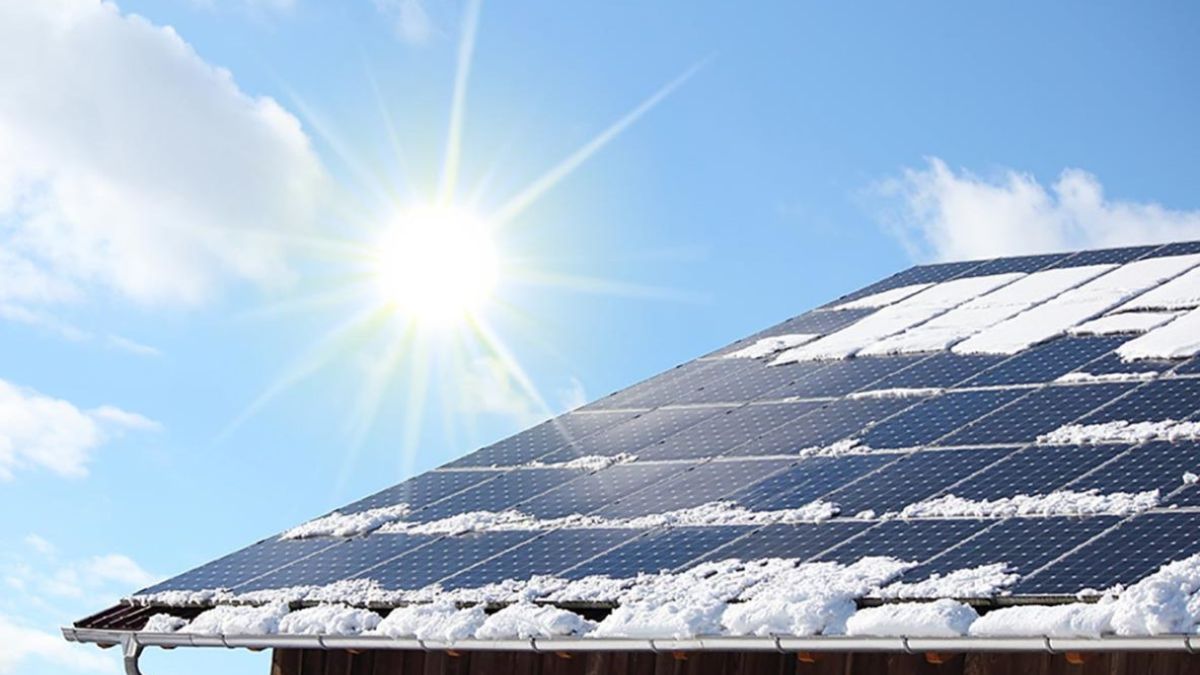Pin năng lượng mặt trời có hoạt động vào mùa đông không