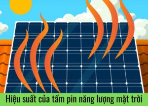 Hiệu suất của tấm pin năng lượng mặt trời