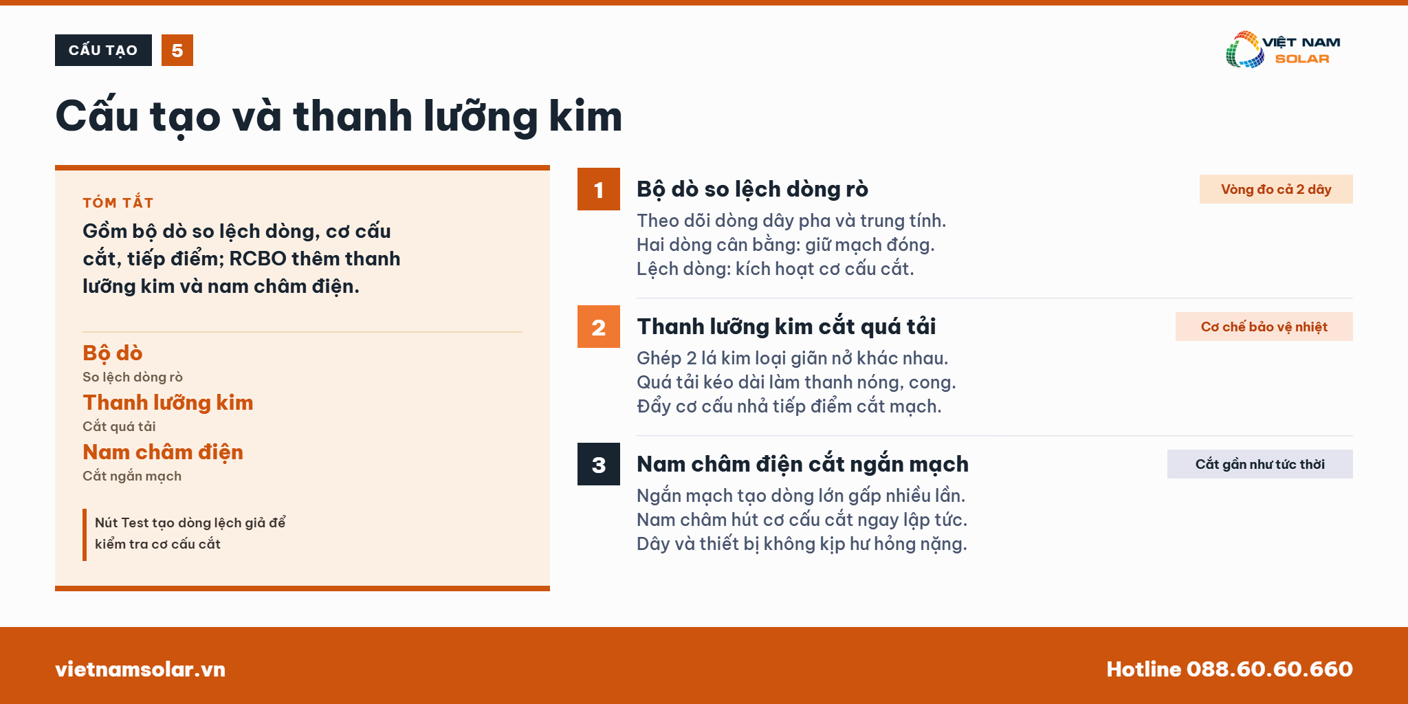 CB Chống Giật Là Gì? Cấu Tạo, Nguyên Lý & Lưu Ý Lắp Đặt 30 Cấu tạo CB chống giật và thanh lưỡng kim