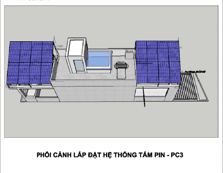 Hướng dẫn vẽ chi tiết bản vẽ thiết kế điện mặt trời