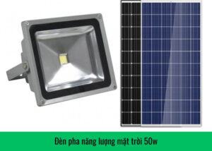 Đèn pha năng lượng mặt trời 50w