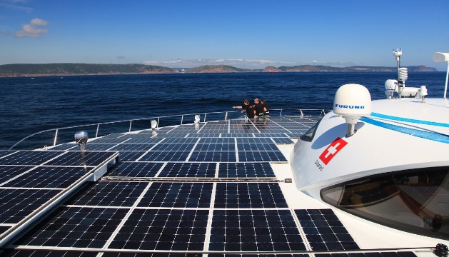 Nguyên lý hoạt động hệ thống điện mặt trời cho tàu cá