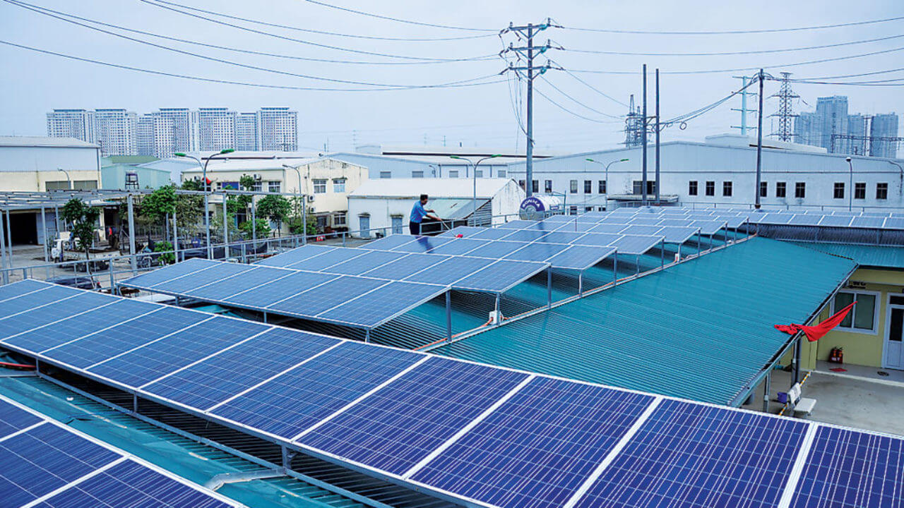 Tổng hợp các dự án lắp đặt điện mặt trời cho siêu thị