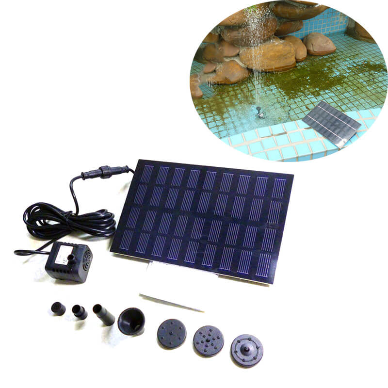 Ứng dụng máy bơm hồ cá năng lượng mặt trời cho hồ cá Koi