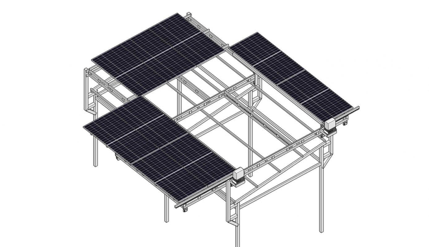 Yêu cầu thiết kế hệ thống điện năng lượng mặt trời kết hợp trượt tự động che nắng