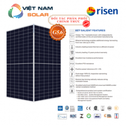 Tấm Pin NLMT Risen 665WP P-type [Giá Sỉ]