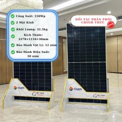 Tấm Pin NLMT Risen 550WP P-type [Giá Sỉ]